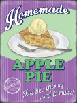 Apple Pie Vintage Metal Wall Sign