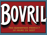 Bovril Metal Wall Sign