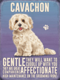 Cavachon Metal Wall Sign