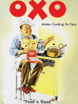 Oxo Vintage Metal Wall Sign