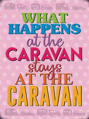 Camping What happens at the caravan